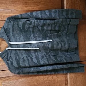 Grey Camo Hoodie